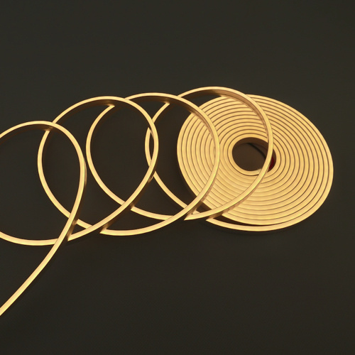 Mini Neon Flex LED strip 24 volt 2700 kelvin extra warm wit 10W 850LM 4 x 8 mm IP67 – 10 meter