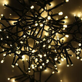 Startset – 6 meter Cluster kerstverlichting extra warm wit 200 LEDs clusterverlichting – BASIC