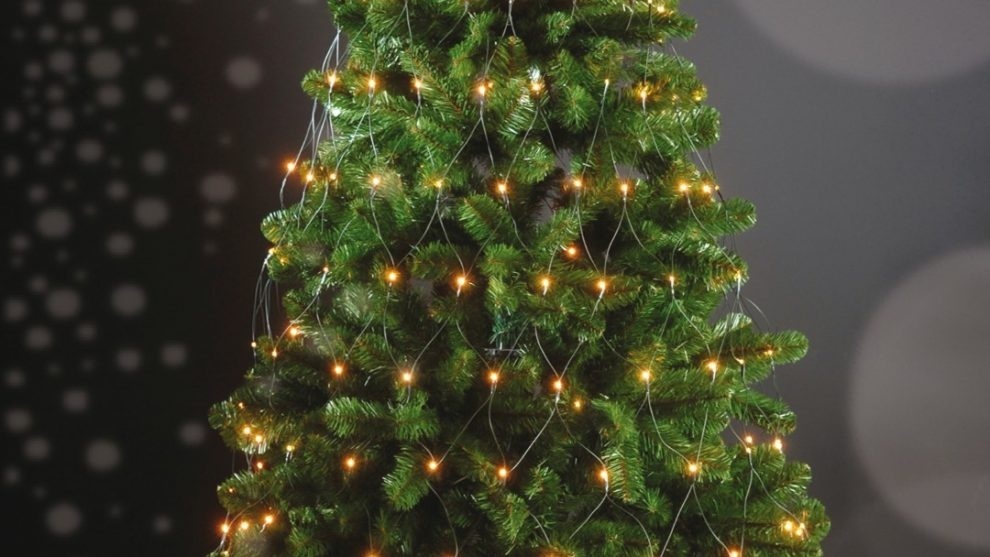 10 meter net kerstverlichting extra warm wit 800 LEDs – BASIC