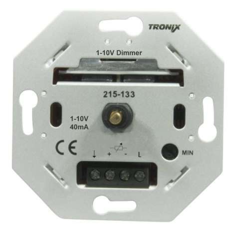 LED dimmer 1-10v inbouw wanddimmer