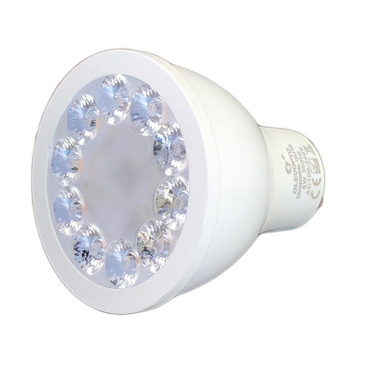 Gledopto Zigbee instelbare GU10 LED Spot RGBCCT 4 watt (2000K-6500K)