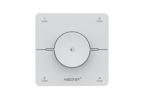 Dual white wanddimmer - Draadloos - Miboxer K0S-WIT