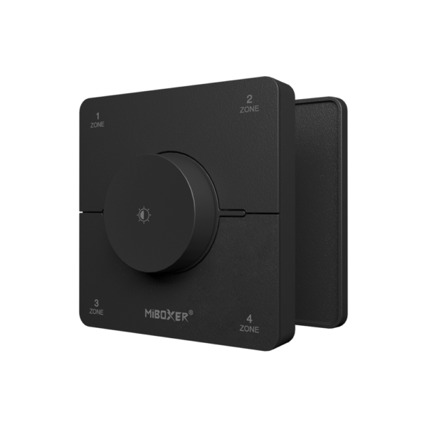 Dual white wanddimmer - Draadloos - Miboxer K0S-ZWART