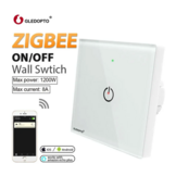 Draadloze aan/uit Zigbee wandschakelaar