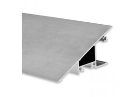 LED wandprofiel 2 meter met opaal cover 27.4 mm x 58.4 mm - VA3 ALU