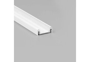 Wit LED strip profiel met cover 24 mm x 9 mm - 09WIT