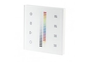 Inbouwdimmer voor RGB (1 vaste kleur ) LED strips DMX 2-Zone