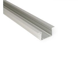 PHIL recessed C10 LED profiel - Geanodiseerd aluminium - afdekking naar keuze