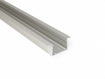 PHIL recessed C10 LED profiel - Geanodiseerd aluminium - afdekking naar keuze