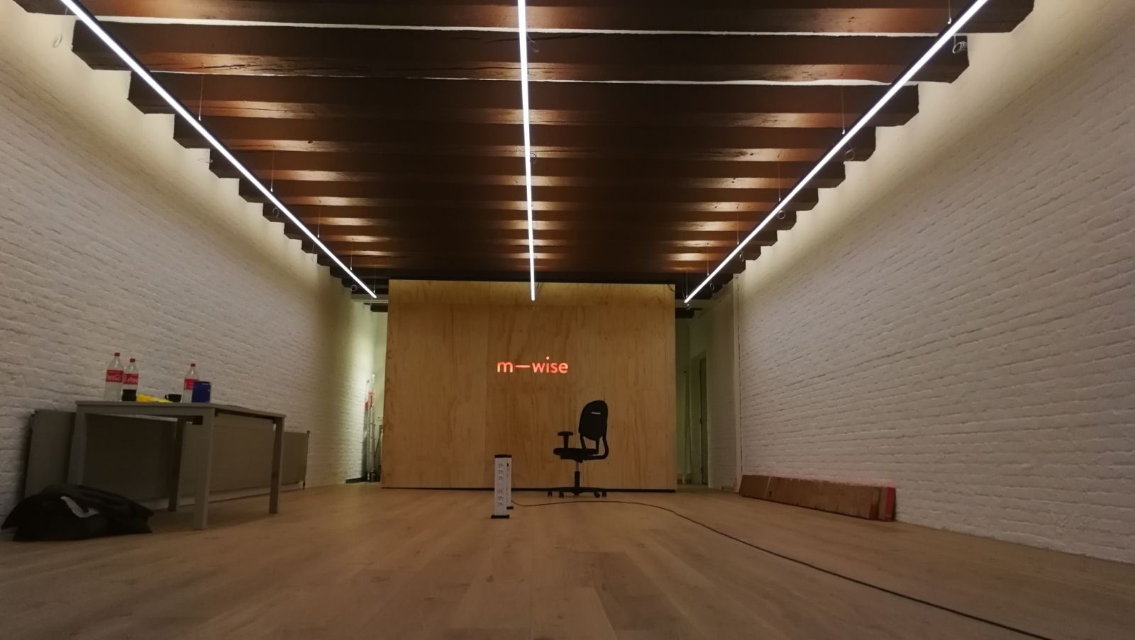 PN4 breed LED opbouwprofiel 2 meter - 26 x 11 mm - Geanodiseerd aluminium - Afdekking naar keuze