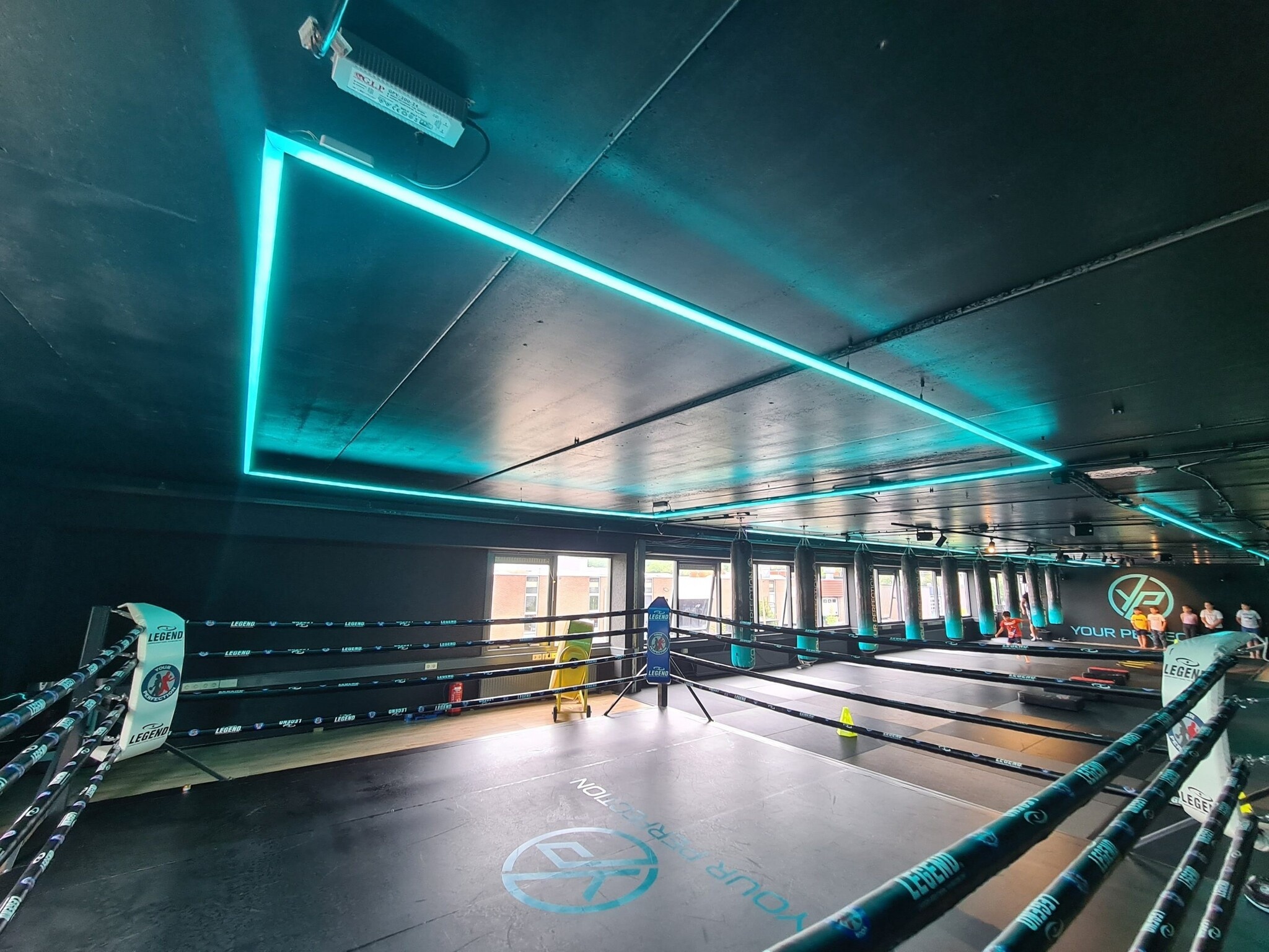 PN4 breed LED opbouwprofiel 2 meter - 26 x 11 mm - Geanodiseerd aluminium - Afdekking naar keuze