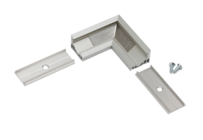 CORNER14 EE7F/TY LED hoekprofiel - Geanodiseerd aluminium - afdekking naar keuze