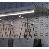 Eindkap voor LED strip profiel zonder kabeldoorvoer 20WIT