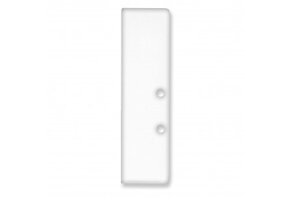 Eindkap inclusief schroef voor LED strip profiel F6WIT