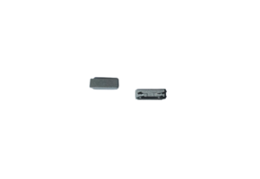 XL24ALU LED strip profiel eindkap zonder kabeldoorvoer