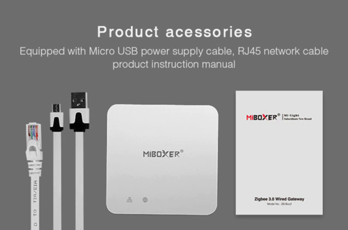 Zigbee 3.0 Gateway bedraad - Smarthome LED aansturing