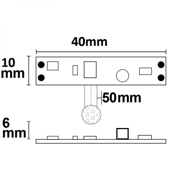 LED strip profiel bewegingsmelder