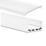 LED strip profiel 20 meter met lage cover 26,79mm x 11,69mm PN4 C1 - Wit