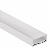 LED strip profiel 20 meter met lage cover 26,79mm x 11,69mm PN4 C1 - Wit