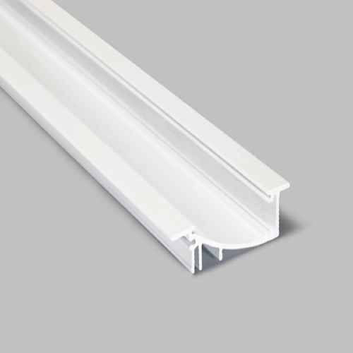 Wit LED inbouw profiel 53 mm x 13,5 mm F8Wit inclusief schuif afdekking