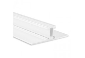 LED strip profiel Up Down - met cover 21,3 mm x 70 mm - UpDown01Wit