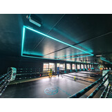 PN6V2 hoog LED opbouwprofiel - Geanodiseerd aluminium - afdekking naar keuze