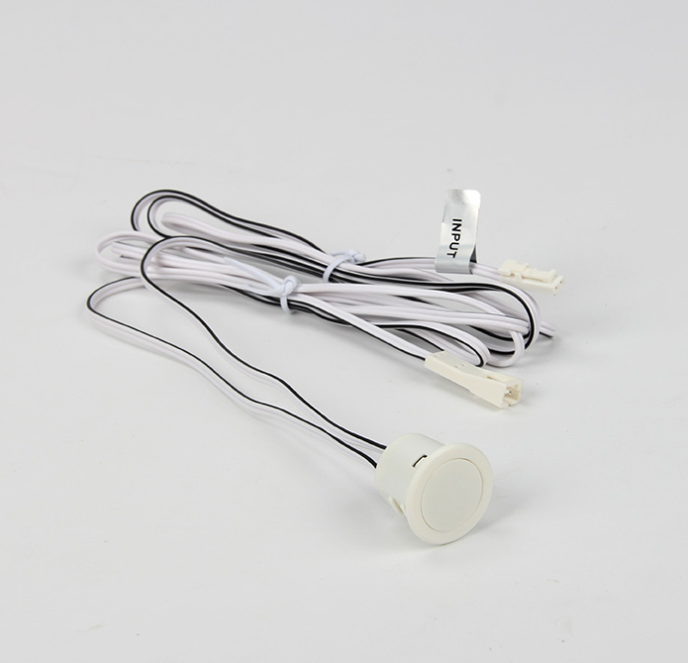 LED inbouw sensor touch dimmer voor enkel kleurige LED strips - STD004A WIT