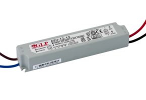 LED driver 12 watt 12 volt 1 Ampère - IP67 waterdicht - 5901885208213 - GLP GPV-12-12