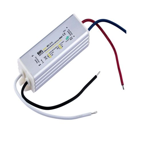 LED driver 5 watt 12 volt 0,4 Ampère - IP67 - MPL-5-12