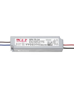 LED driver 75 watt 24 volt 3 Ampère – IP67 waterdicht – 5901885208244- GLP GPV-75-24