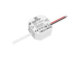 Wandcontactdoos Dimbare Mini LED driver 12 watt 24 volt 0,08 Ampère - IP65 -