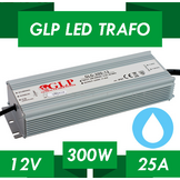 LED driver 300 watt 12 volt 25 Ampère – IP67 waterdicht – GLP GLG-300-12