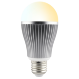 Instelbare E27 LED lamp 12watt RGB+CCT (RGBCCT &amp; 2700K-6500K)