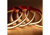Basic COB LED strip 2700K extra warm wit 8W 800LM 320LED p/m IP20 24vdc CRI90 - 5 meter