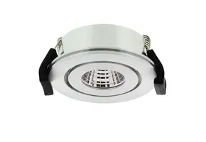LED Inbouwspot RVS – warm wit 3000k 2.1w - Lumiko Venice XPG