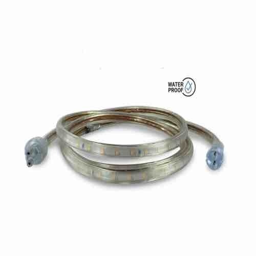 Koppelbare waterdichte LED Lichtslang - 2 meter - natuurlijk wit 4000K 230V 12W - Uitbreidingsset PRO