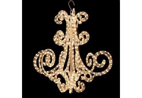 LED kroonluchter voor binnen en buiten 60CM