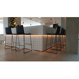 2,1 meter Side View LED strip warm wit 6W 630lm/meter 60 LED 24VDC IP65 2700K Rol