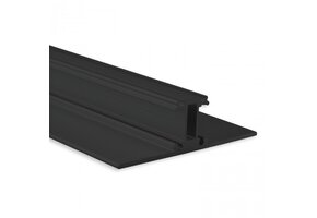 LED strip profiel Up Down - met cover 21,3 mm x 70 mm - UpDown01Zwart