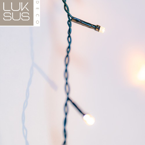 IJspegel kerstverlichting 10.6 meter 360 LED - Extra Warm Wit & Wit - met 9 functies + timer & memory functie