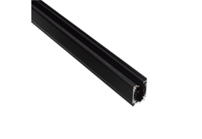 3-fase track rail - zwart - 3 meter