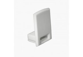 Eindkap voor LED Strip profielen met kabeldoorvoer - 15.1ALU
