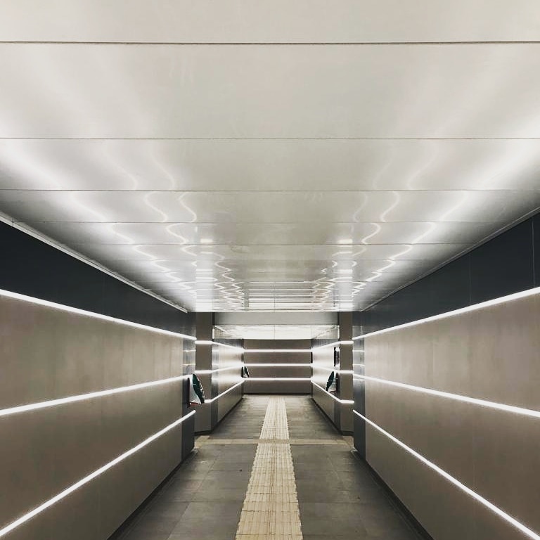 FP1 LED tegel- en stucprofiel - Geanodiseerd aluminium - afdekking naar keuze