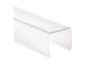 2 meter Losse LED strip profiel cover – Opaal – 25,8mm - C3