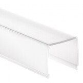 2 meter Losse LED strip profiel cover – Opaal – 25,8mm - C3