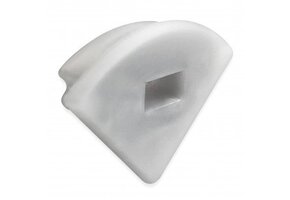 Eindkap voor LED strip profiel met kabeldoorvoer 10POLY