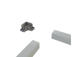 Hoek verbindingen voor LED strip profiel XL306ZWART