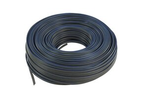 LED strip aansluitkabel 2-polig - 50 meter rol - Grijs