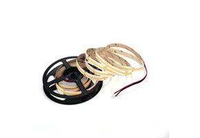 PRO COB LED strip 3000K warm wit 9W 1020LM 480LED p/m IP20 24vdc CRI90 - 5 meter