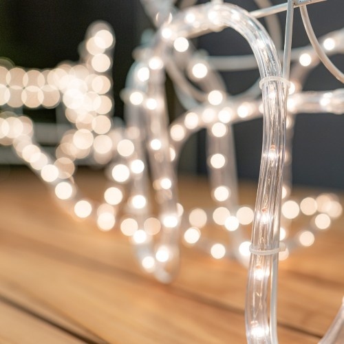 Arrenslee met rendier 2 delige set 120cm voor buiten! 324 LED - M